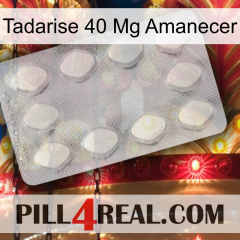 Tadarise 40 Mg Sunrise 16